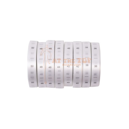 Fabric Number Size Label